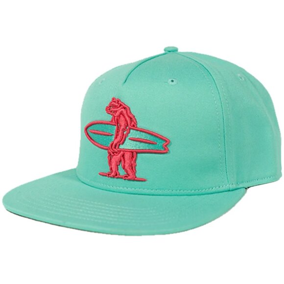 Other - Mens Everyday California Brutus Connect Snapback Hat, Mint Green and Pink
